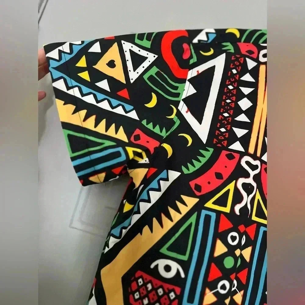 REASON Men’s short sleeve shirt like new in size L - Picture 3 of 5